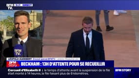 David Beckham a attendu 13h avant de pouvoir se recueillir devant le cercueil d'Elizabeth II