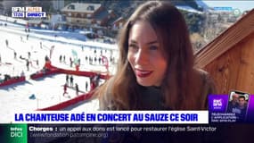 Ubaye: la chanteuse Adé en concert au Sauze