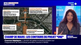 Paris: les contours du projet "One" au Champ-de-Mars et aux abords du Trocadéro