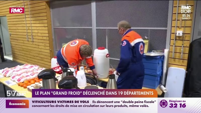 Le plan "Grand froid" déclenché dans 19 départements