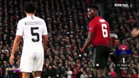 Manchester United - PSG : comment Marquinhos a muselé Pogba