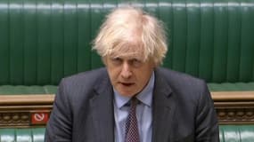 Le Premier ministre britannique Boris Johnson au Parlement britannique (photo d'illustration)