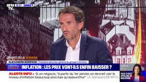 Inflation: "Les classes populaires ne peuvent plus consommer un certain nombre de produits", affirme Alexandre Bompard (PDG Carrefour)