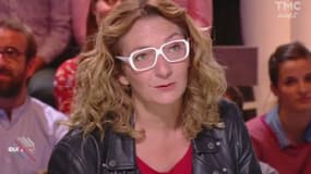 Corinne Masiero, interprète de "Capitaine Marleau", sur le plateau de "Quotidien", le 9 octobre 2017