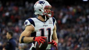 Julian Edelman au NRG stadium de Houston aux États-Unis, le 5 février 2017.