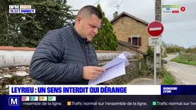 Leyrieu : un sens interdit qui dérange