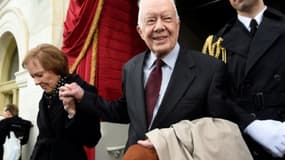 Jimmy Carter le 20 janvier 2017 - SAUL LOEB, POOL/AFP/Archives