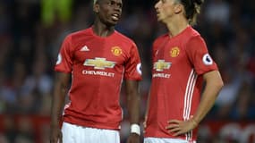 Paul Pogba et Zlatan Ibrahimovic