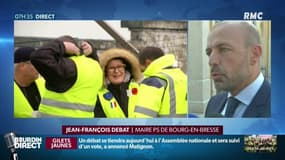 Manifestation des "gilets jaunes" samedi: "Si on arrête tout dans notre pays, nous cédons à une forme de peur" craint le maire PS de Bourg-en-Bresse