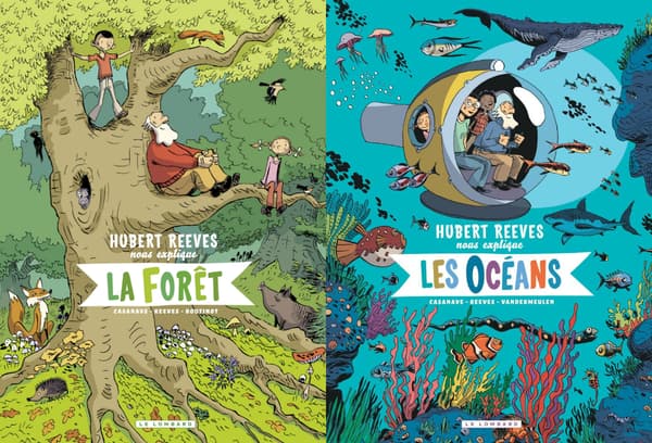 La série de BD de Hubert Reeves La série de BD de Hubert Reeves