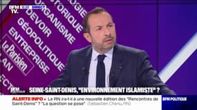 Sébastien Chenu (RN): "La Seine-Saint-Denis est un des départements de France où la pression islamiste sur nos compatriotes juifs les a le plus amenés à quitter le territoire"