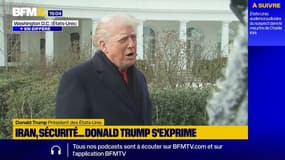 Donald Trump explique s'être "convaincu" lui-même de ne pas mener de frappes sur l'Iran
