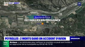 Peyrolles: deux morts dans un accident d'avion