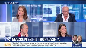 "Bordel": Emmanuel Macron regrette "un mot familier"