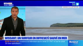 Pas-de-Calais: un surfeur en difficulté secouru à Wissant