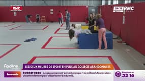 Les deux heures de sport en plus au collège abandonnées 