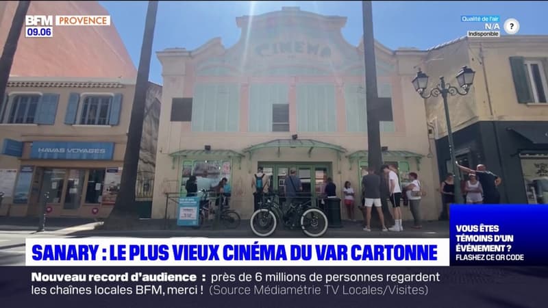 Sanary-sur-Mer: le plus vieux cinéma du Var cartonne