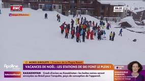 Vacances de Noël: les stations de ski font le plein cette année 