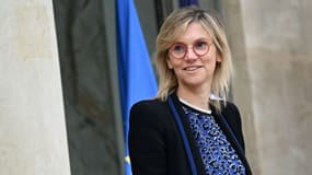 La ministre de la Transition énergétique Agnès Pannier-Runacher quitte le palais de l'Elysée après le Conseil des ministres le 29 novembre 2022 à Paris