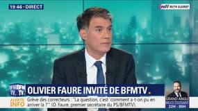 Olivier Faure (PS) préférait que Jean-Michel Blanquer "réentame le dialogue" avec les enseignants