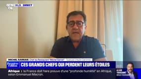 "J'ai eu quelques larmes": le chef Michel Sarran vient de perdre sa 2e étoile au guide Michelin témoigne sur BFMTV