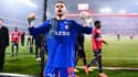 Lucas Chevalier lors de la victoire de Lille contre Lens en octobre dernier (1-0)