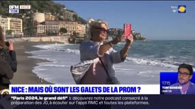 Nice: les galets de plage de la promenade des Anglais ont disparu, les Niçois surpris