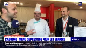 Cabourg: un menu de prestige pour les séniors