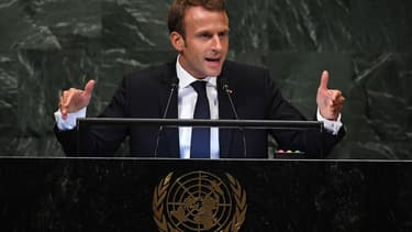 Macron conditionne tout accord commercial au respect de l'accord de Paris
