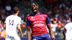 Mohamed Bayo avec Clermont en Ligue 1, le 8 mai 2022