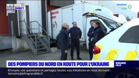 Guerre en Ukraine: un second convoi des pompiers du Nord et du Pas-de-Calais est parti mardi soir 