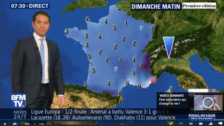 La météo du dimanche 5 mai 2019 
