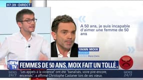 Incapable d'aimer une femme de 50 ans, Yann Moix provoque un tollé