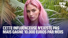 Cette influenceuse espagnole n'existe pas, mais gagne 10.000 euros par mois 