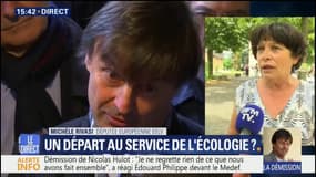 Démission de Nicolas Hulot: la députée européenne EELV Michèle Rivasi "salue une décision pleine de courage politique"
