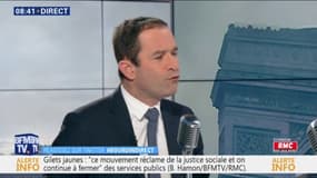 Loi anti-casseurs: Benoît Hamon dénonce "une loi liberticide"