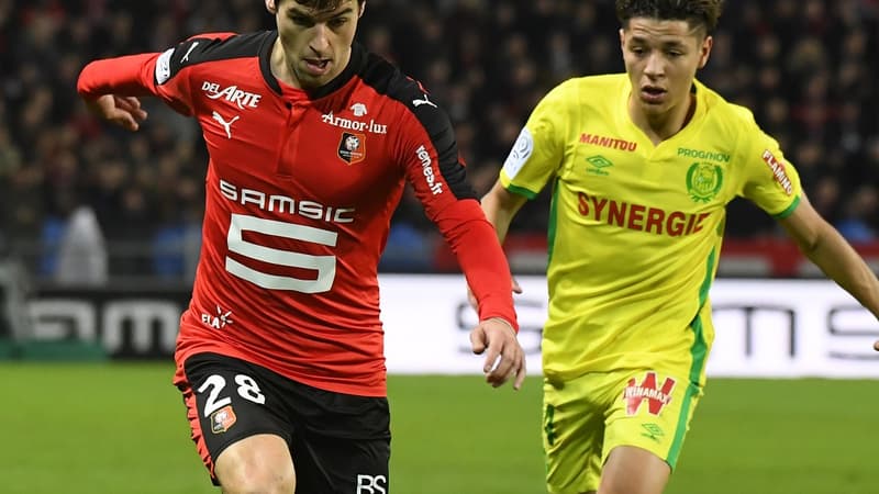 Yoann Gourcuff face au Nantes Amine Harit