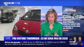 La vente de voitures thermiques neuves sera-t-elle vraiment interdite en 2035? BFMTV répond à vos questions