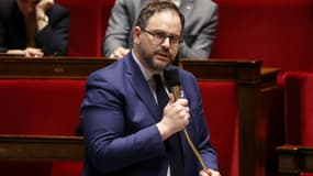 Le ministre de la Santé Aurélien Rousseau à l'Assemblée nationale, le 31 octobre 2023