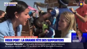 Vieux-Port: la grande fête des supporters de l'OM, 30 ans après