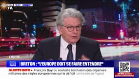 Thierry Breton: "Nous vivons un moment historique en Europe depuis la Seconde Guerre mondiale"