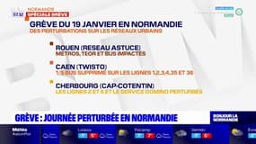 Grève: journée perturbée en Normandie