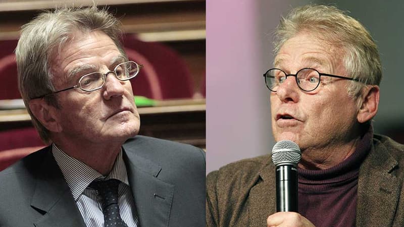 Bernard Kouchner et Dany Cohn Bendit.