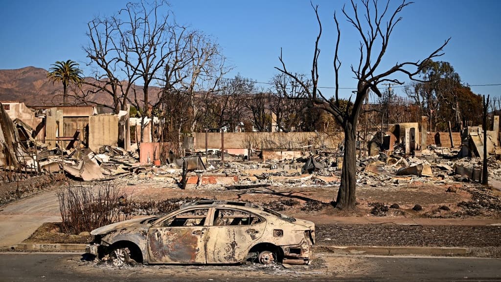 Les conséquences des incendies qui touchent Los Angeles, 13 janvier 2025