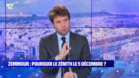 Zemmour : pourquoi le Zenith le 5 décembre ? - 20/11