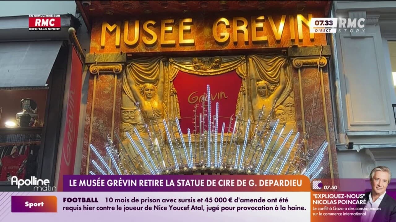 Le Musée Grévin Retire La Statue De Cire De G Depardieu