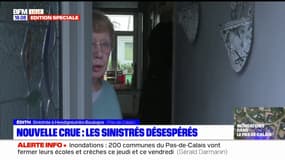 Inondations dans le Pas-de-Calais: une habitante se dit "démoralisée"