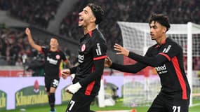 Omar Marmoush lors de Stuttgart-Francfort, le 10 novembre 2024