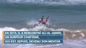 Ce jeune réfugié syrien n'avait jamais vu la mer, il est devenu surfeur 
