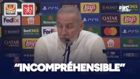 Shakhtar 2-0 Brest : "Incompréhensible (...) on n'a pas joué", Roy déçu de la performance de ses joueurs